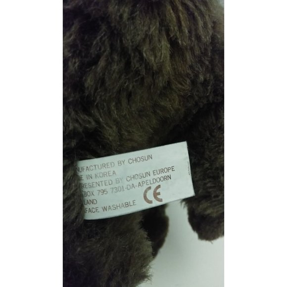 Chosun brown smiling  monkey plush Toy 10" - Picture 8 of 8